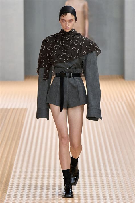 prada black shows|Prada 2024 fashion show.